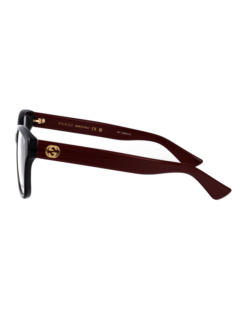 Gucci Black Injected Glasses