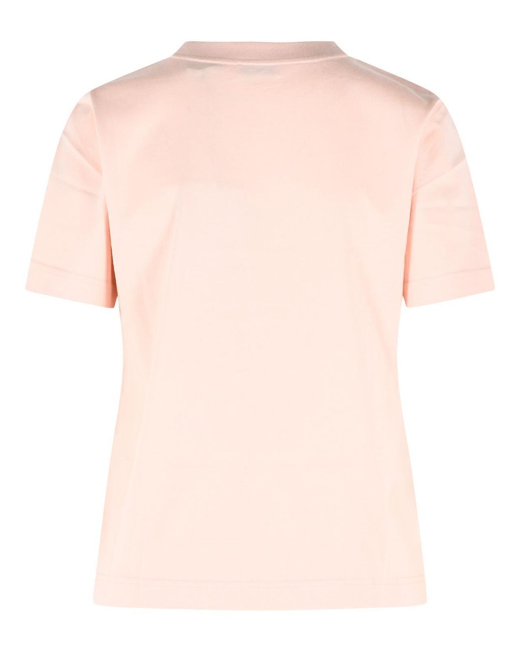 Burberry Pink 'Frankie' Cotton T-Shirt