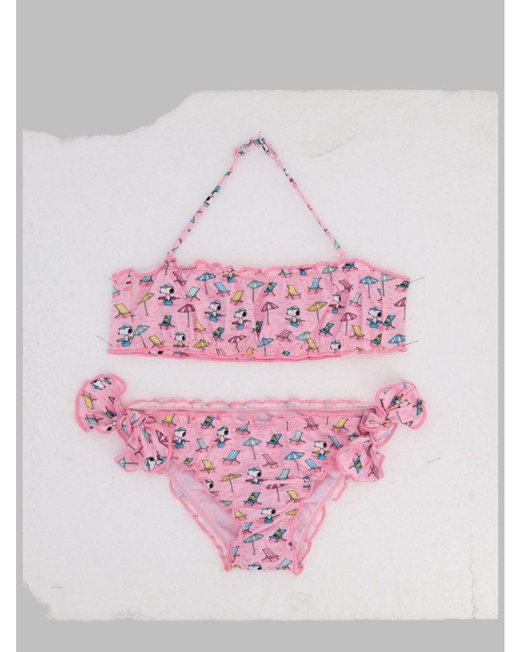 Mc2 Saint Barth Pink Mini Girls' Fun Swimwear Set