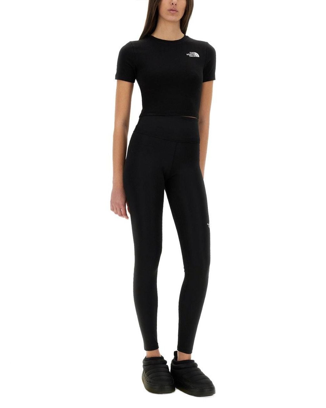 The North Face Black Cropped Tshirt