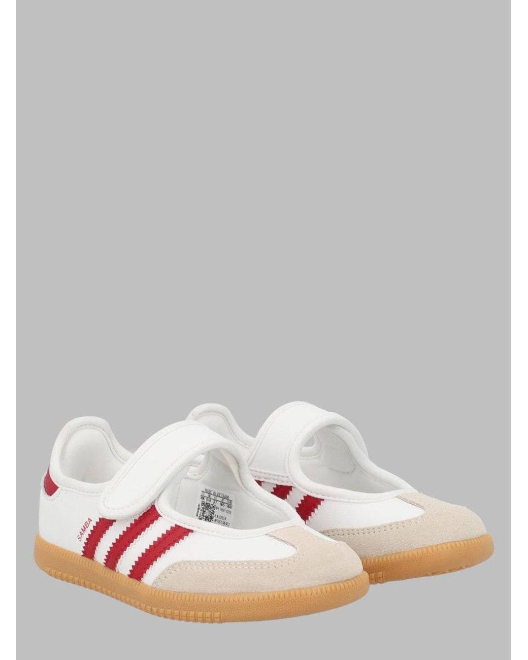 Adidas Originals Pink Mini Samba Jane Sneakers For Kids
