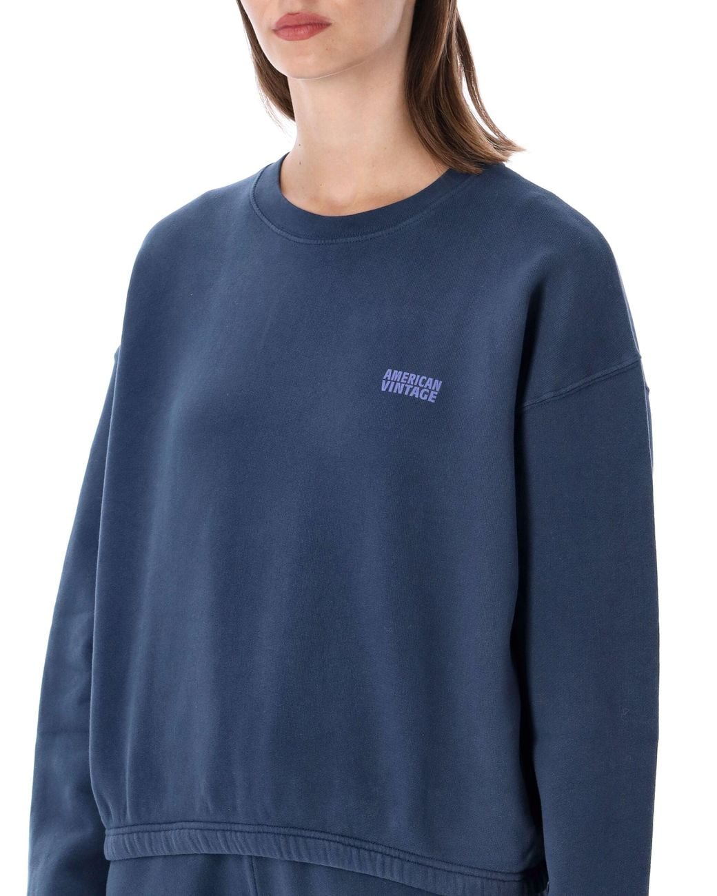American Vintage Blue Izubird Sweatshirt