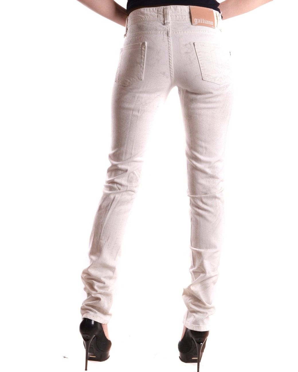 John Galliano White Jeans