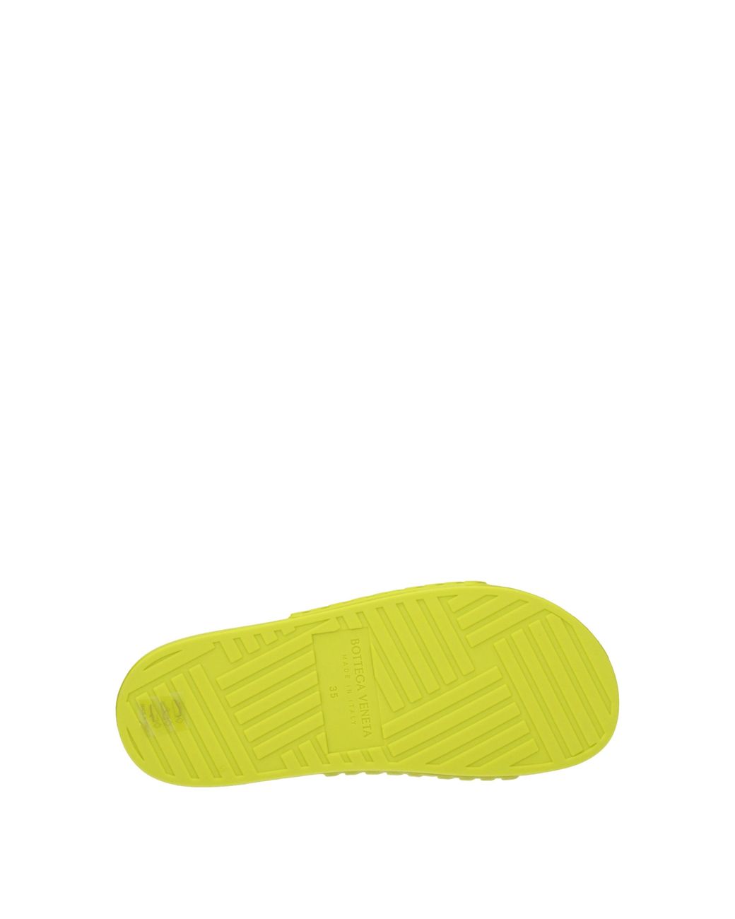 Bottega Veneta Yellow Sandals And Clogs/Kiwi Rubber