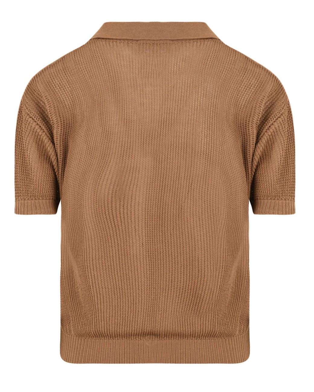Drumohr Brown T Shirts And Polos