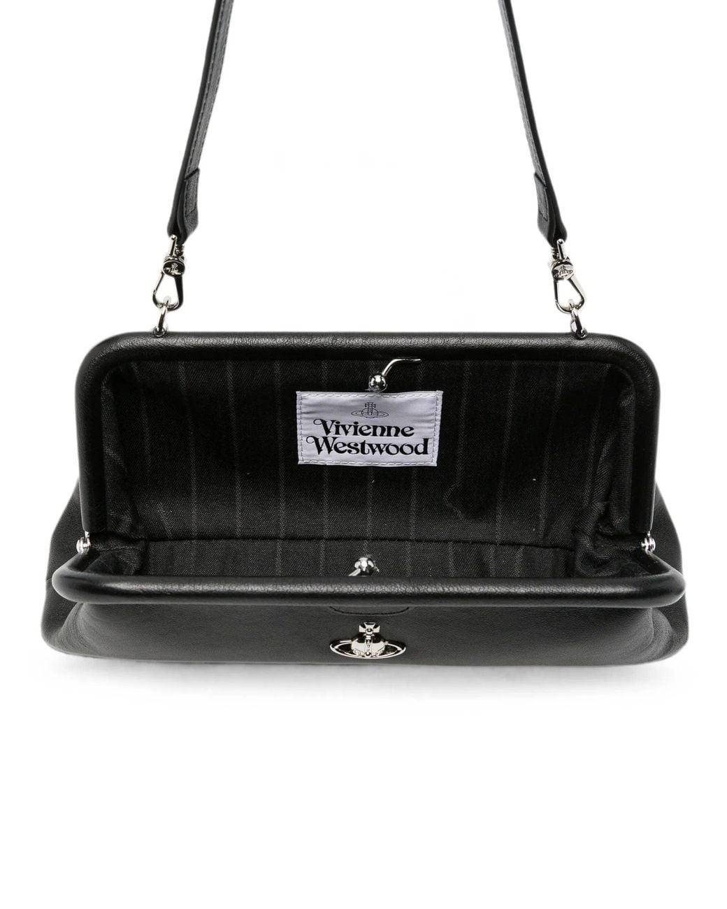 Vivienne Westwood Black Frame Purse