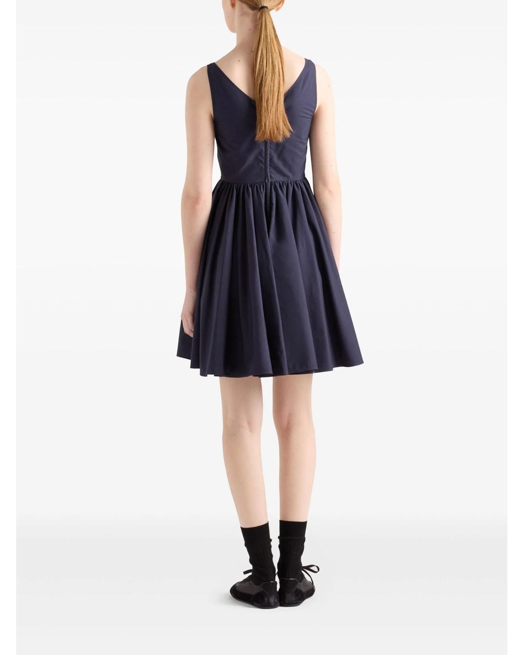 Prada Blue Mini Dress