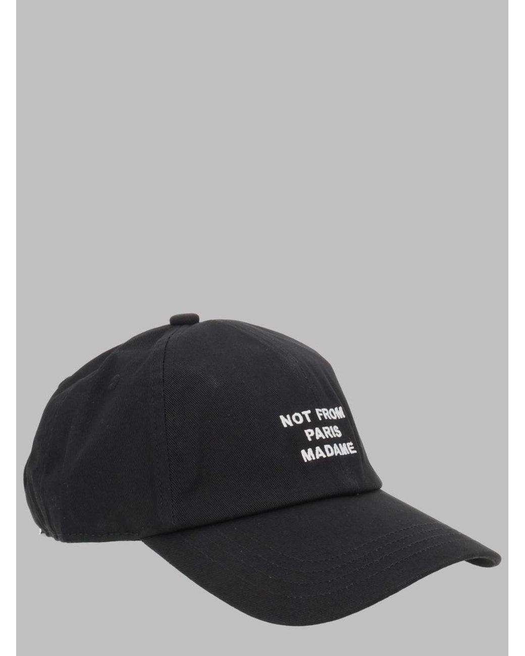 Drole de Monsieur Black Cappello Da Baseball for men