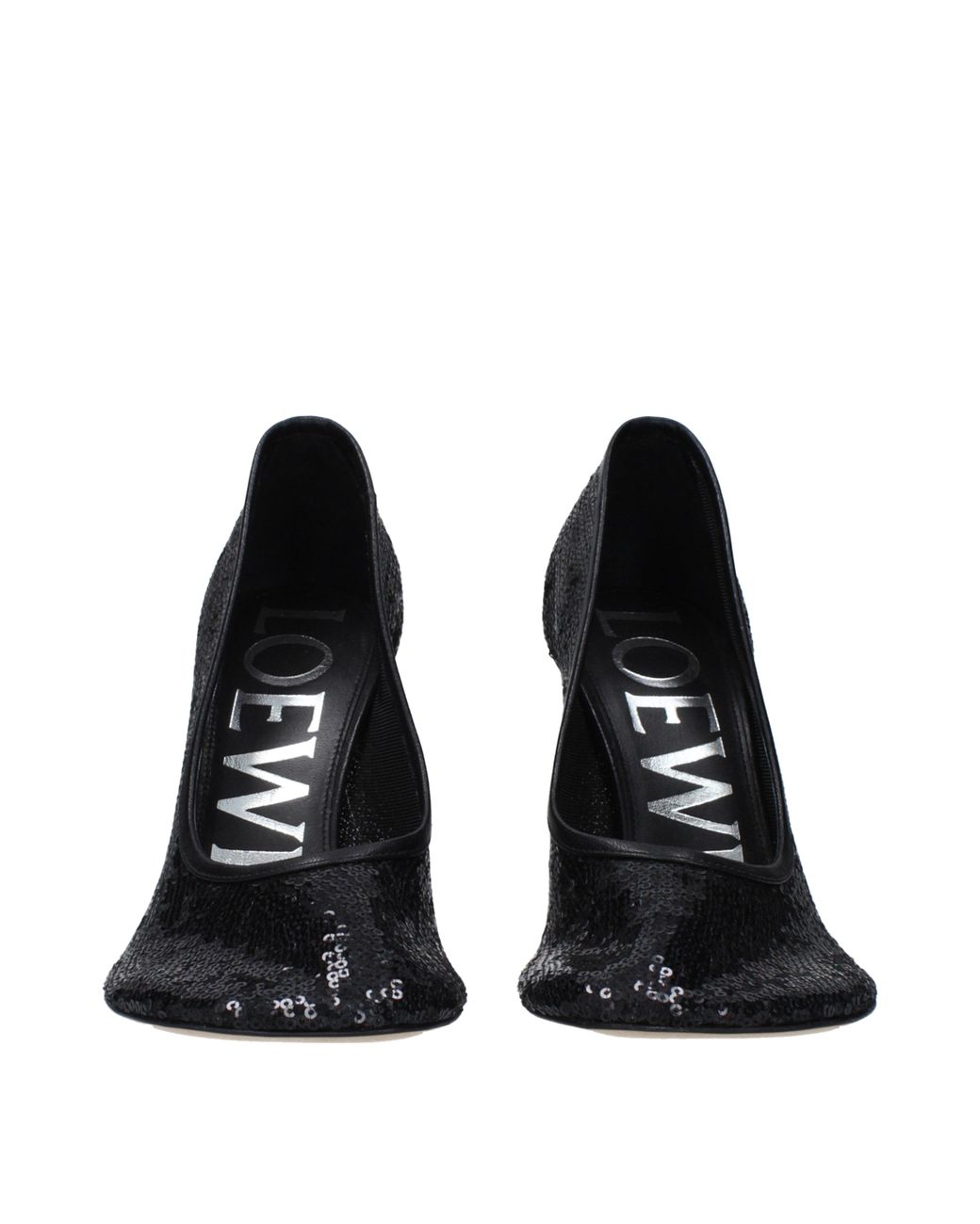 Loewe Black Décolleté Toy Donna Paillettes Nero