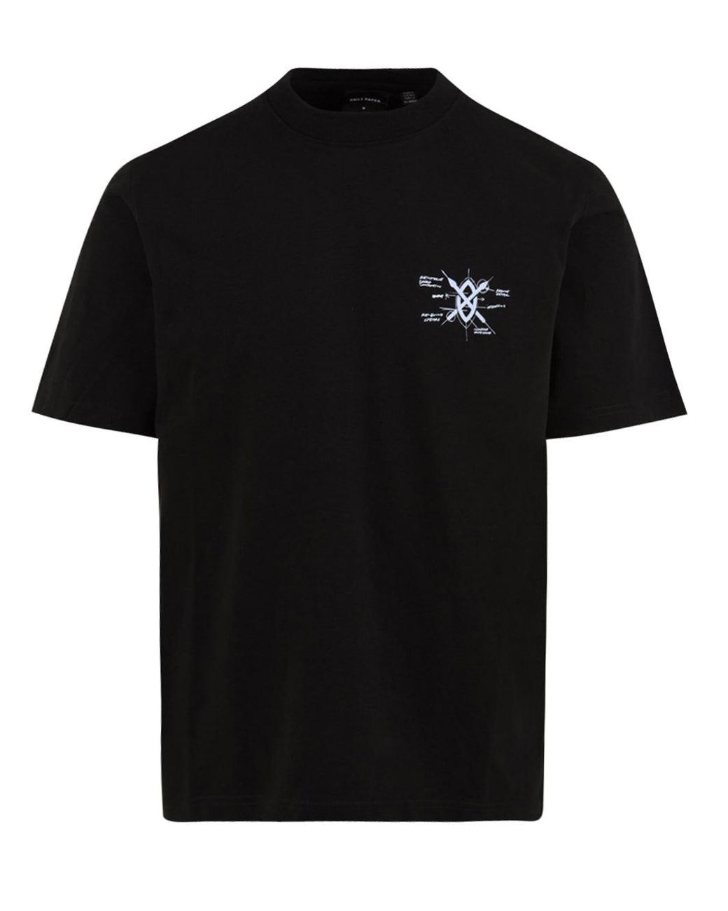 Daily Paper Black T Shirts And Polos