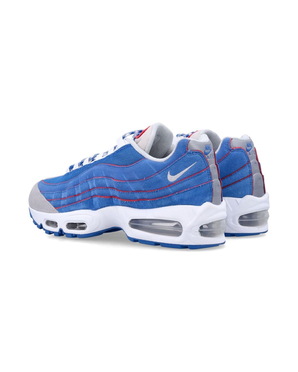 Nike Blue Air Max 95 Big Bubble Qs Sneakers for men