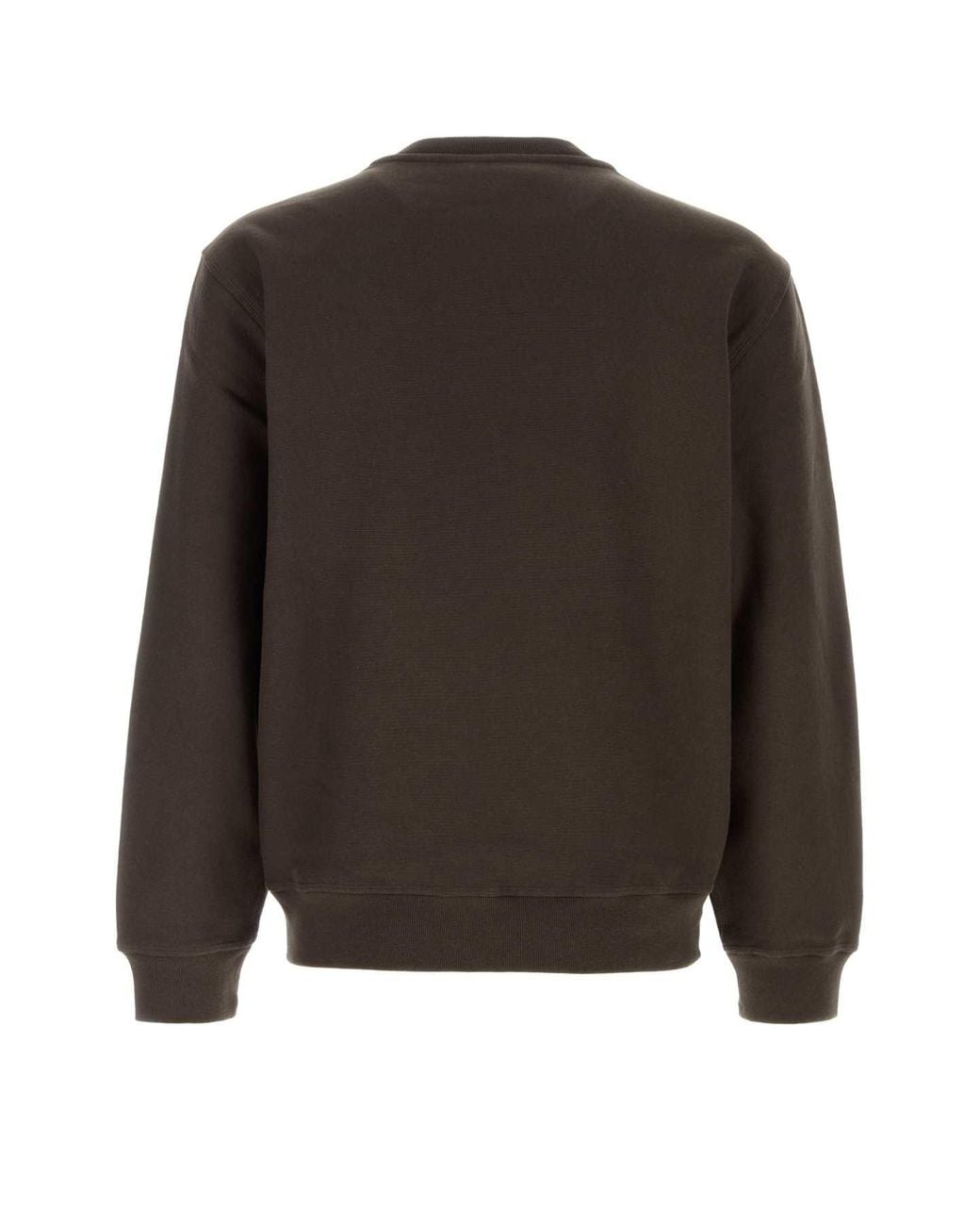 Burberry Brown Cotton Blend Sweatshirt for men