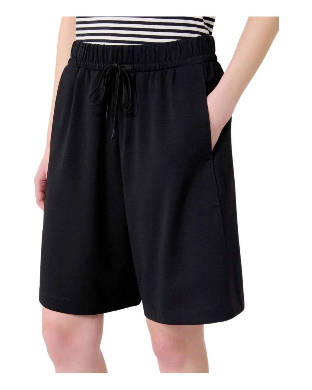 Weekend by Maxmara Black Salpa Bermuda Shorts