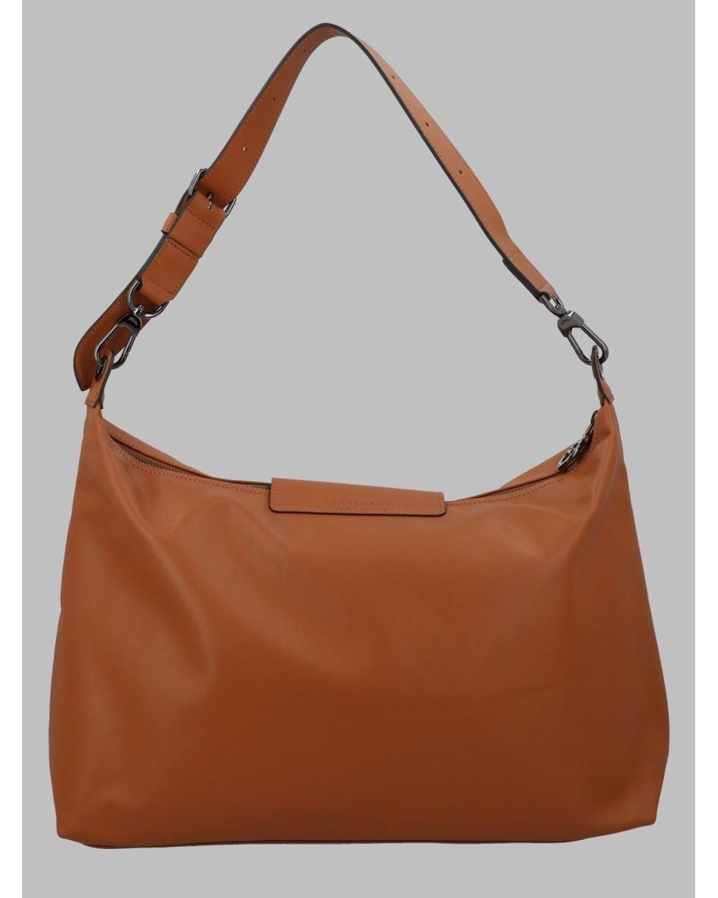 Longchamp Brown Extra Large Hobo Handbag