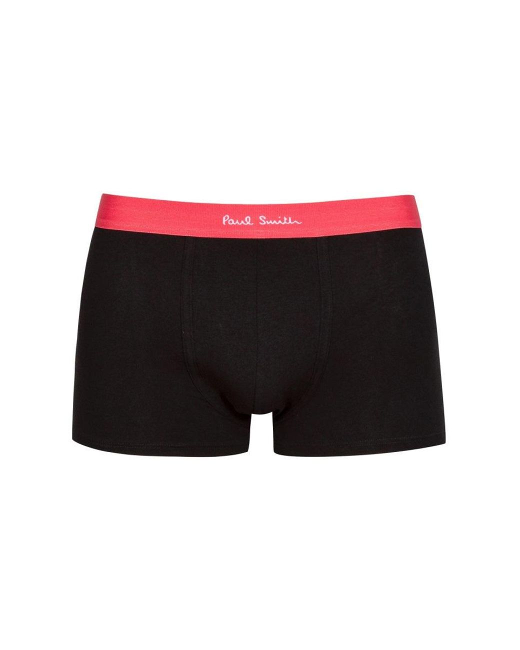Paul Smith Black 5 Pack Boxer Con Logo