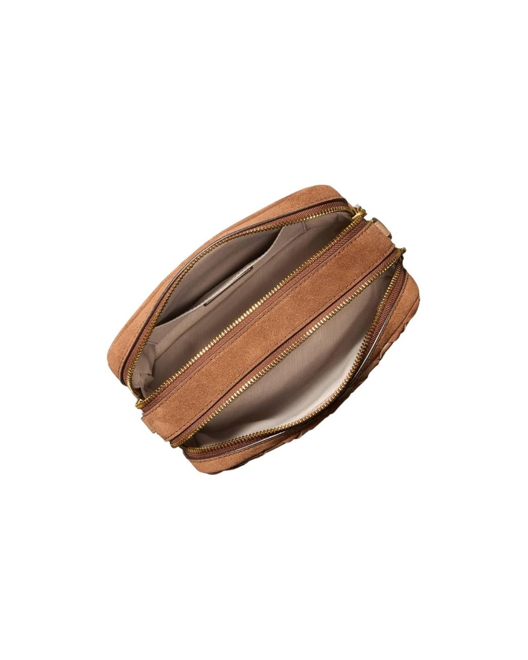 Michael Kors Brown Md Dblzp Chn Camera Xbody