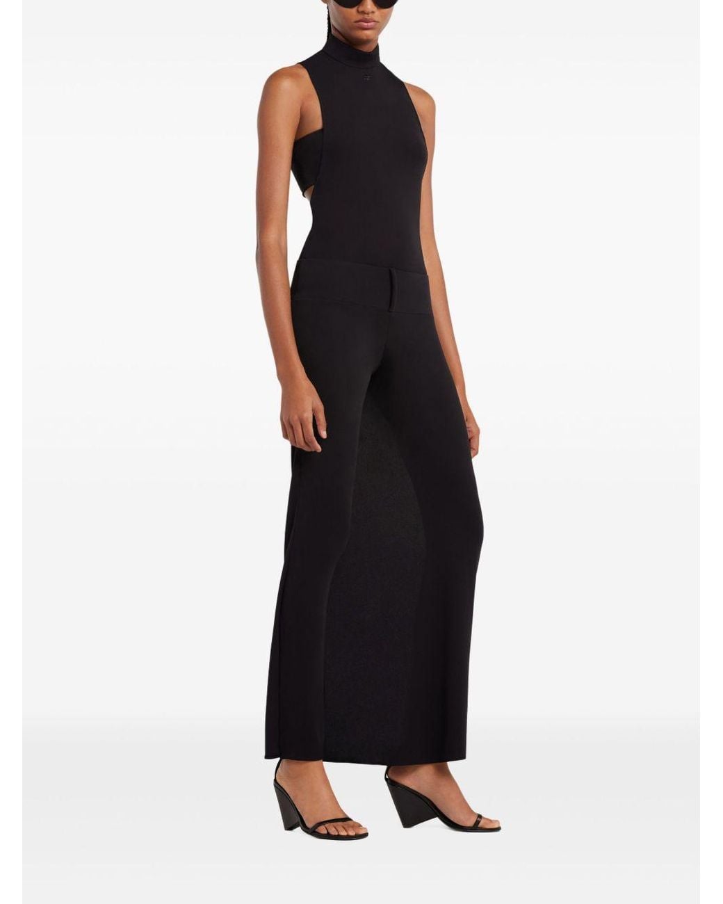 Courreges Infinity Broek in het Black