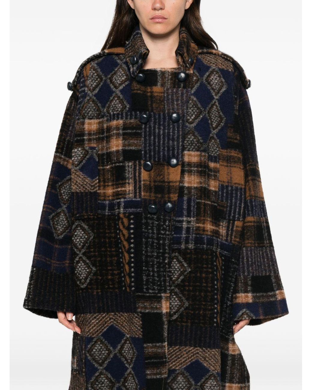 Bye Black Wool Coat