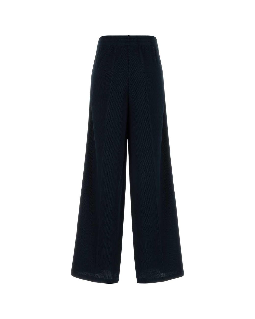 Gucci Blue Wide Leg Cotton Pants