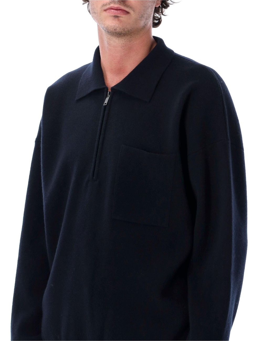 Roberto Collina Blue Pullover von