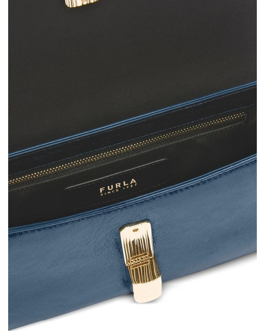 Furla Blue Iride S Crossbody