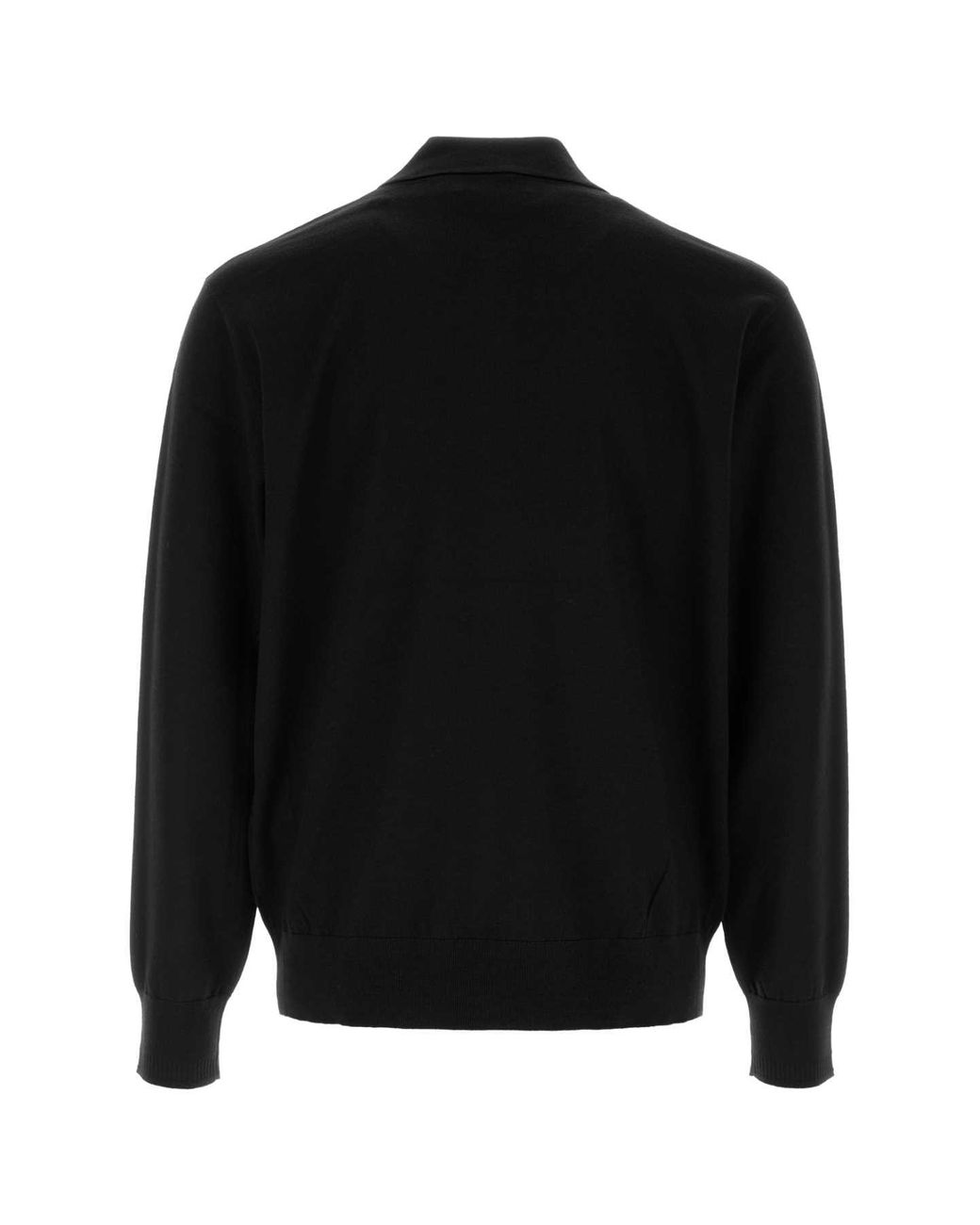 Dries Van Noten Black Wool Muano Sweater for men