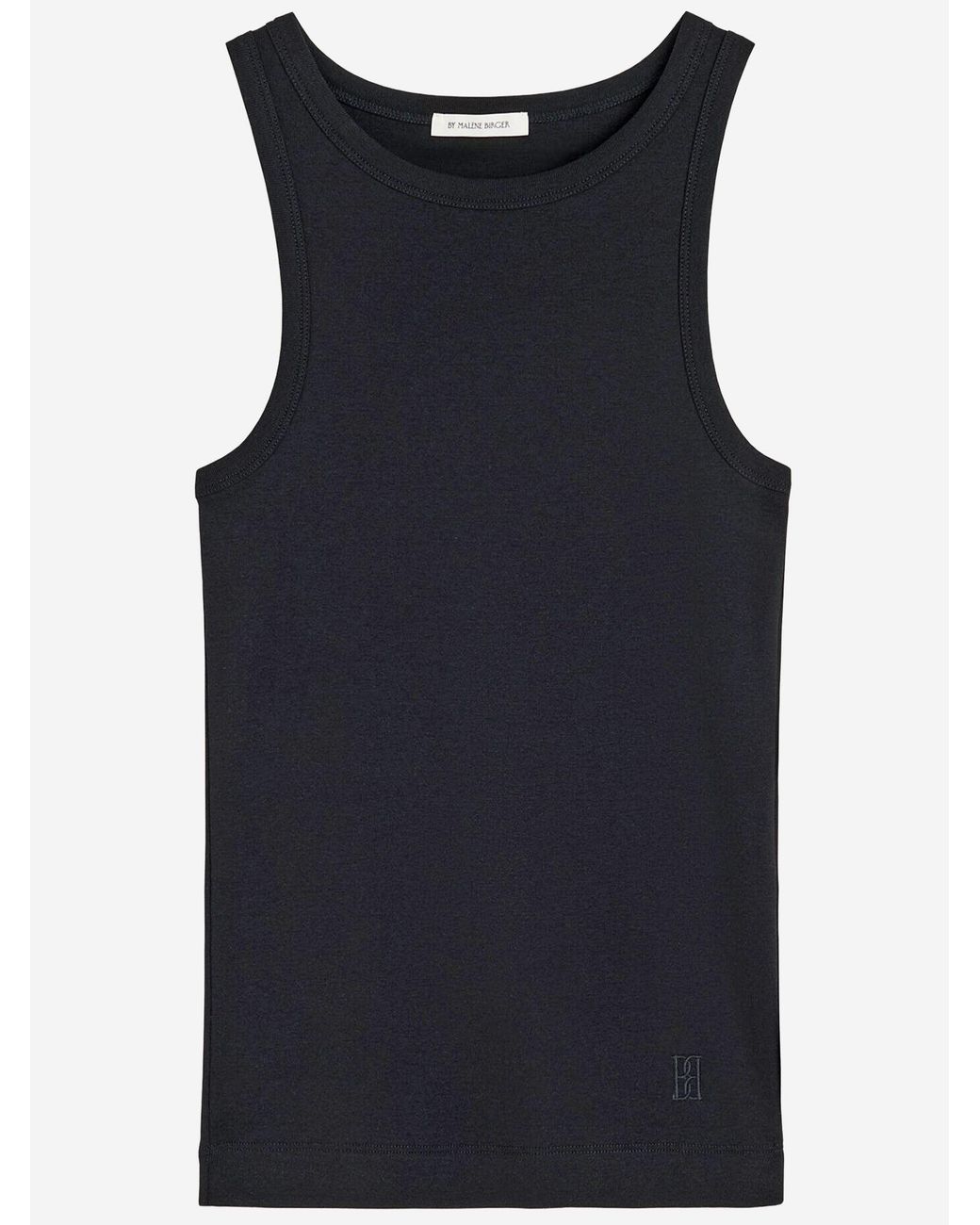 By Malene Birger Blue Cotton Tank Top