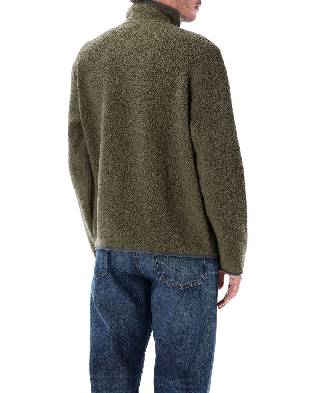 Patagonia Green Retro Pile Full-Zip Fleece Jacket for men