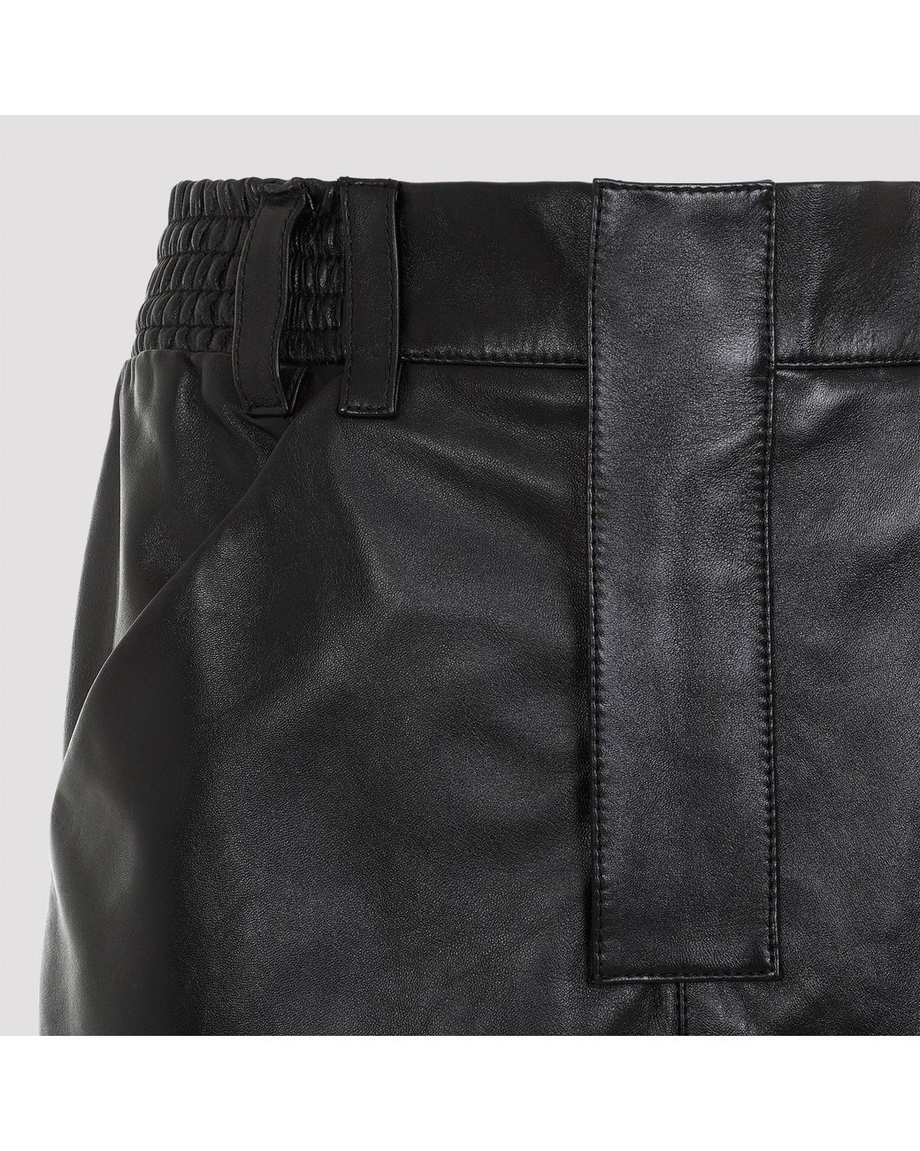 Saint Laurent Black Midi Skirt