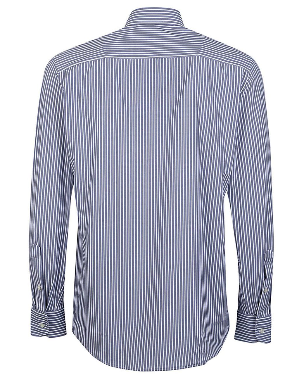 Sonrisa Blue Striped Shirt for men