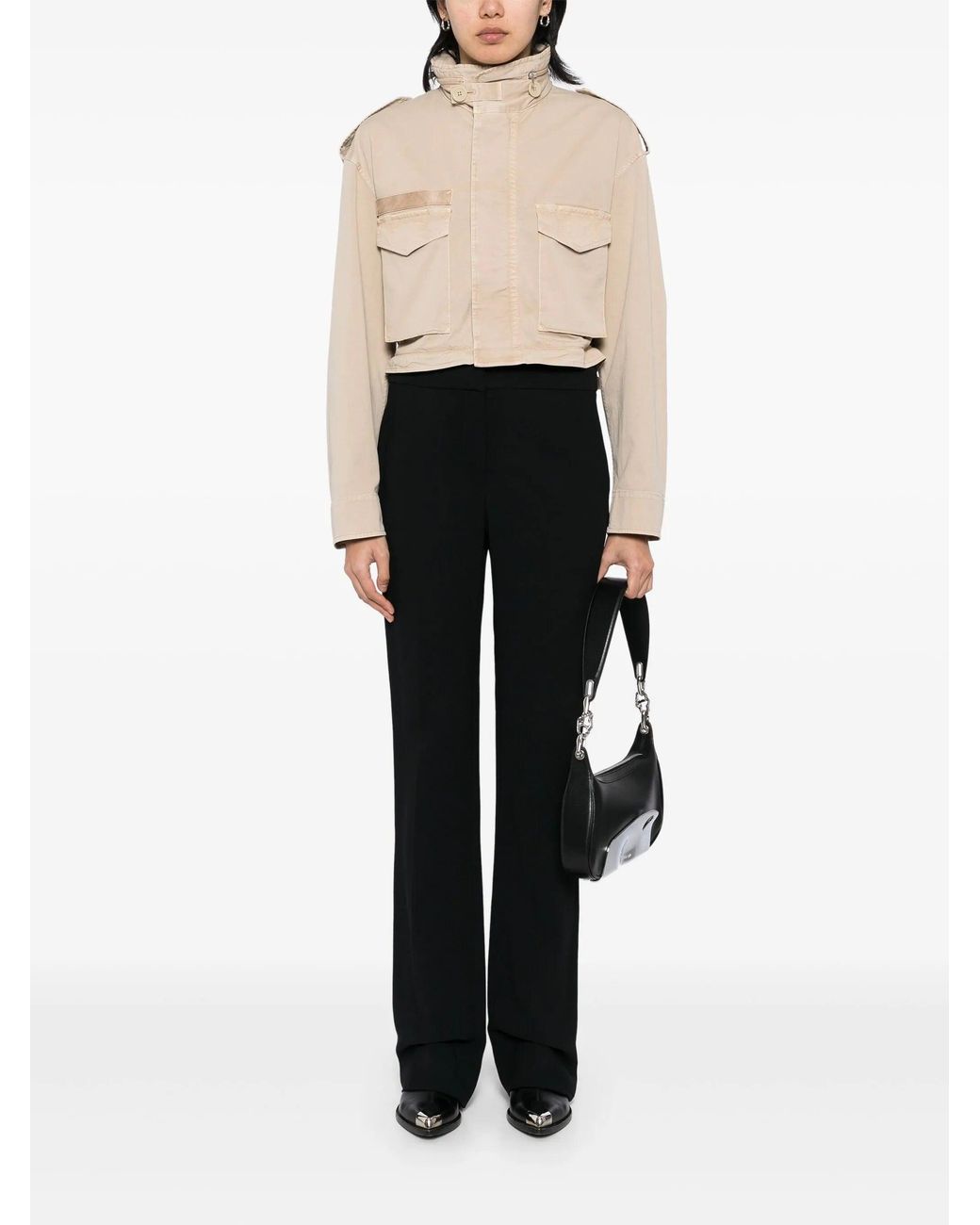 Helmut Lang Dssctd Field Jkt.gd in het Natural