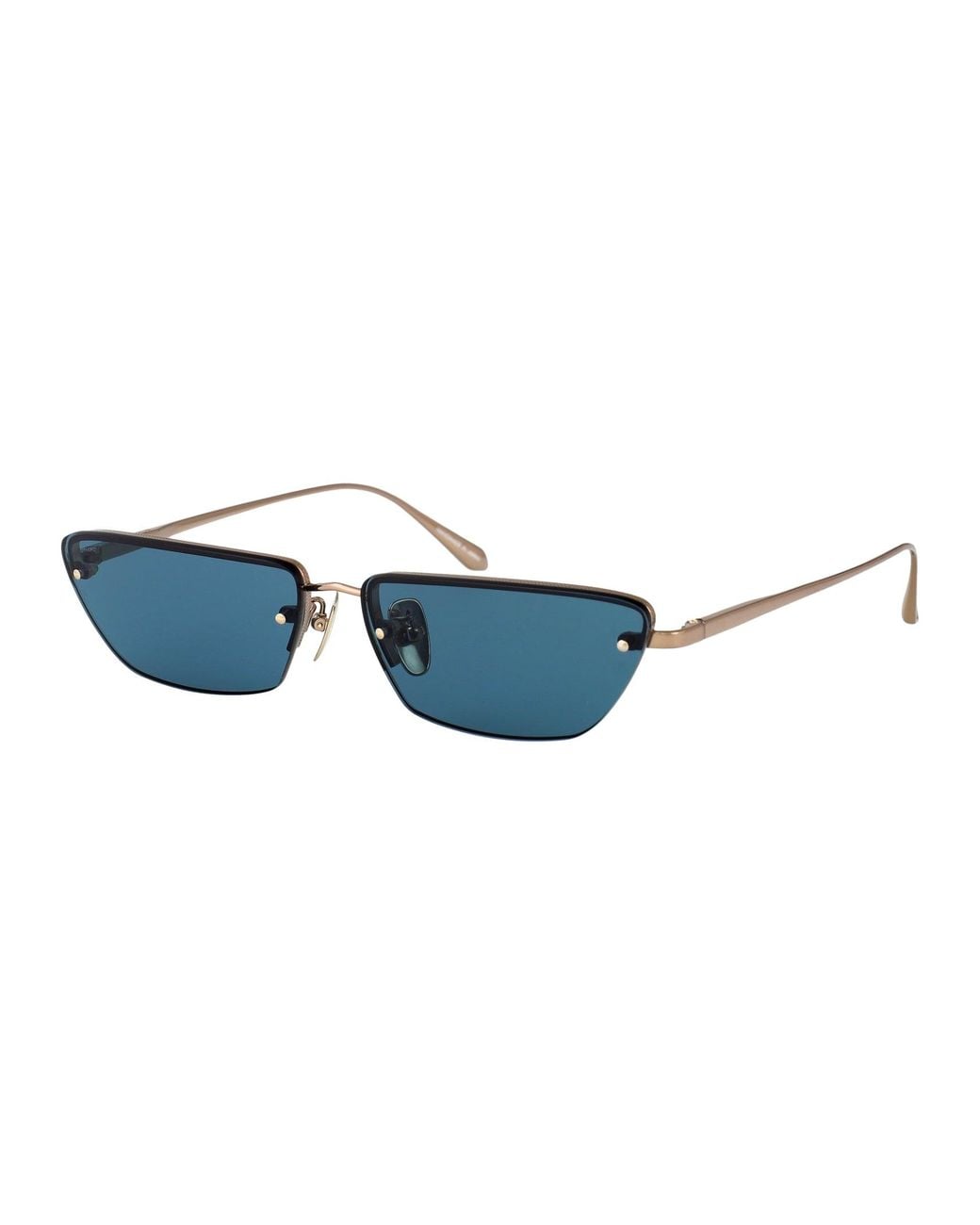 Linda Farrow Blue Sunglasses