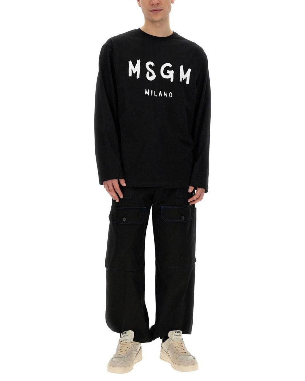 MSGM Black T Shirt