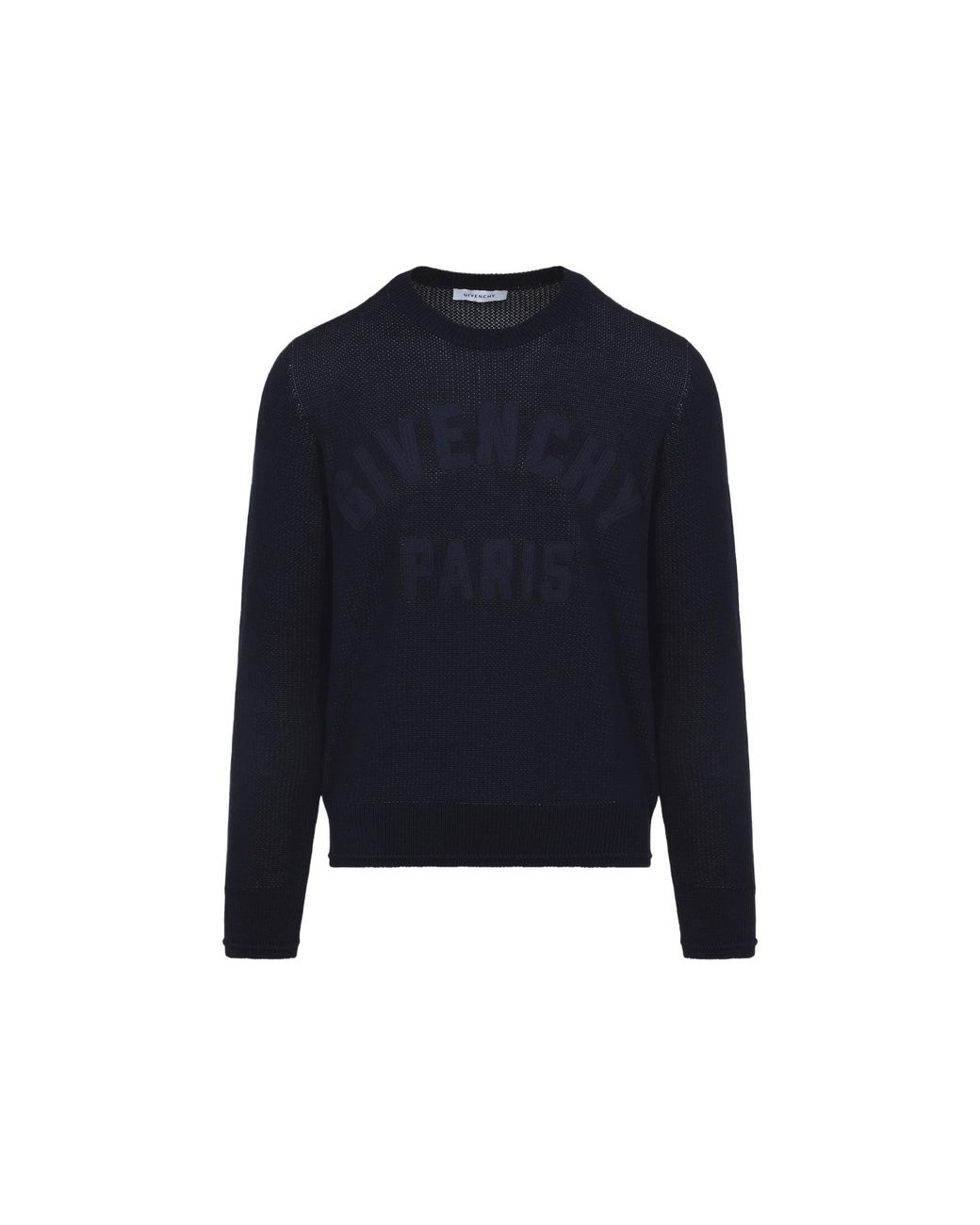 Givenchy Blue Cotton Pullover for men
