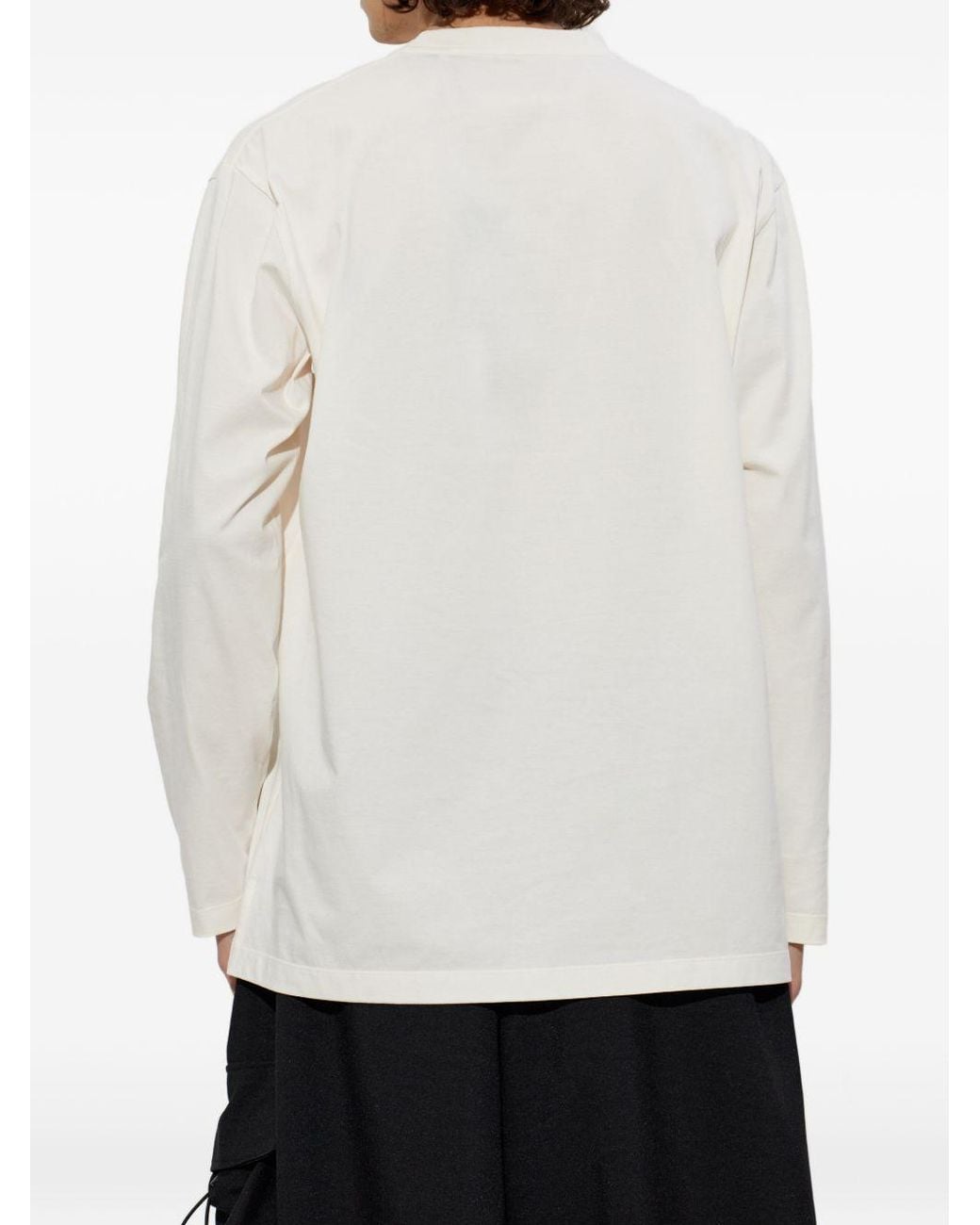 Y-3 White Cotton T Shirt