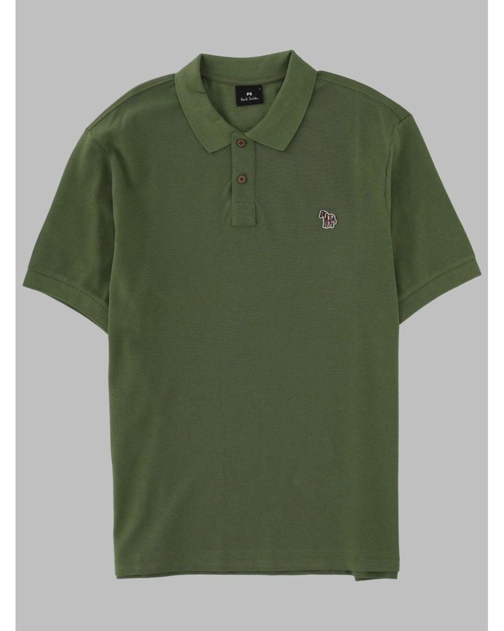 Paul Smith Green Polo "Zebra"