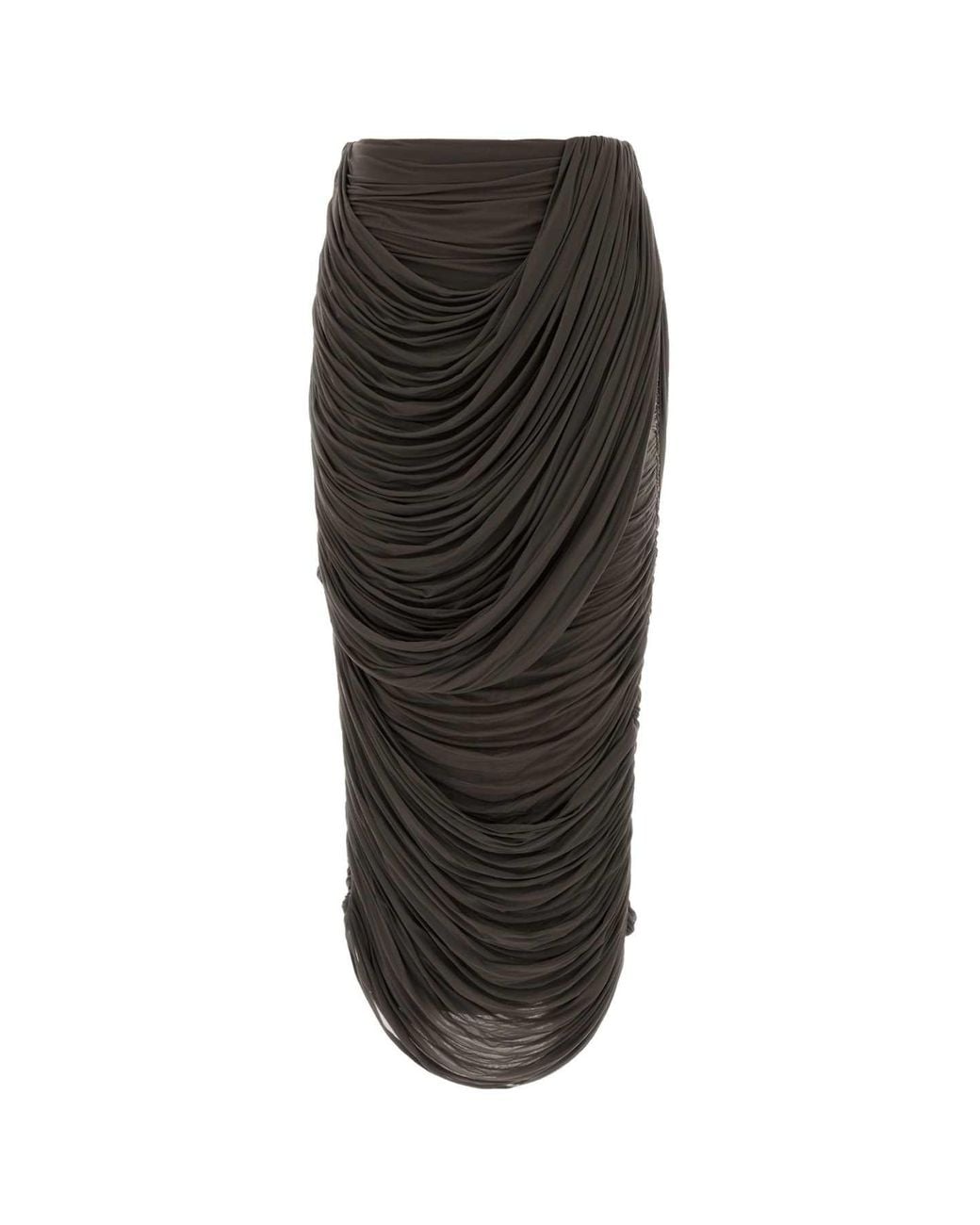 Magda Butrym Black Stretch Cupo Skirt