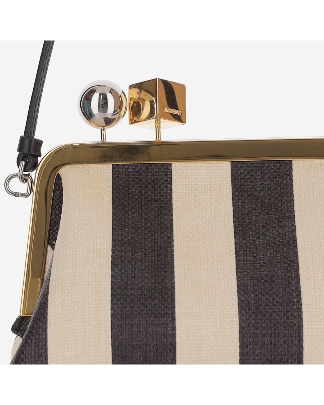 Jacquemus Red Berlingot Fabric Bag