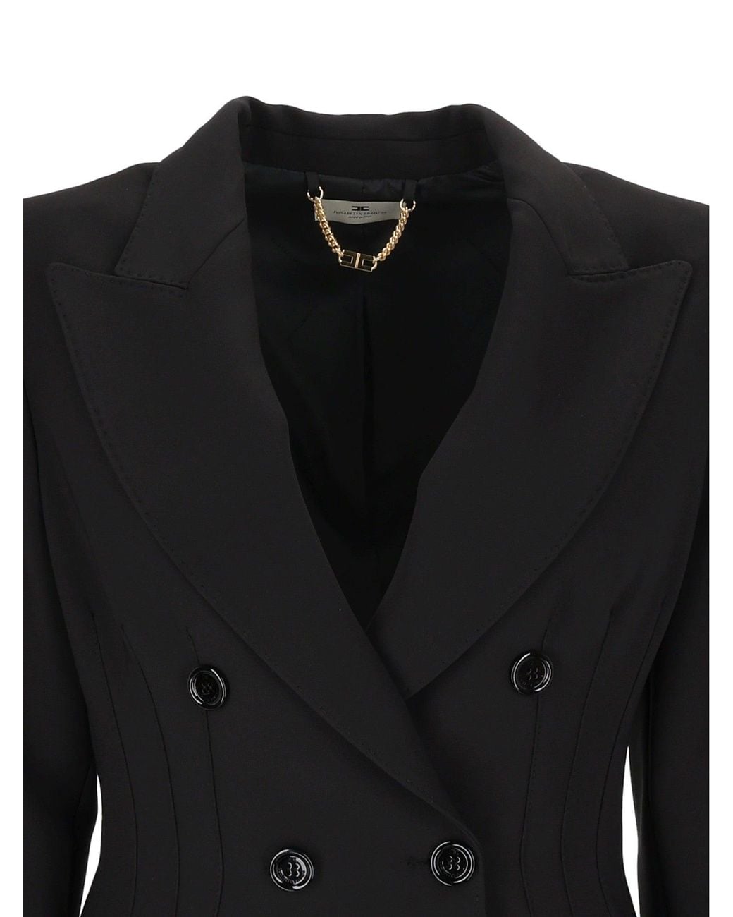 Elisabetta Franchi Black Giacca