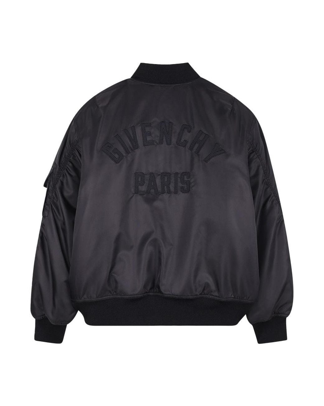 Givenchy Blue Mini Bomber Jacket