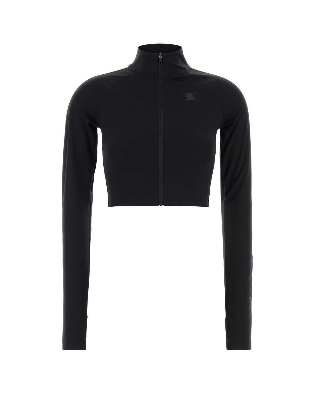 Burberry Black Stretch Nylon Sweatshirt