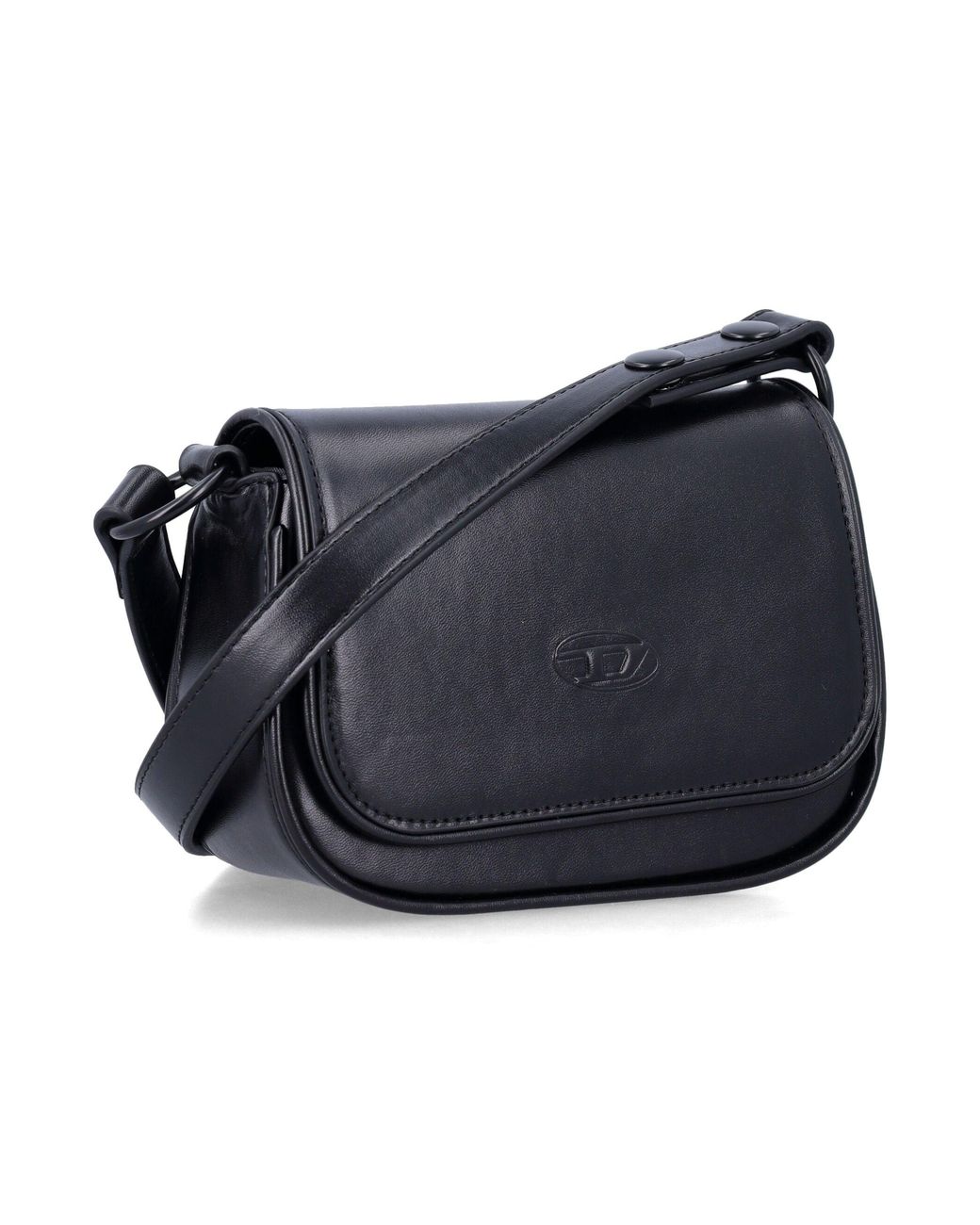DIESEL Black Wirt Mini Crossbody Bag For Girls