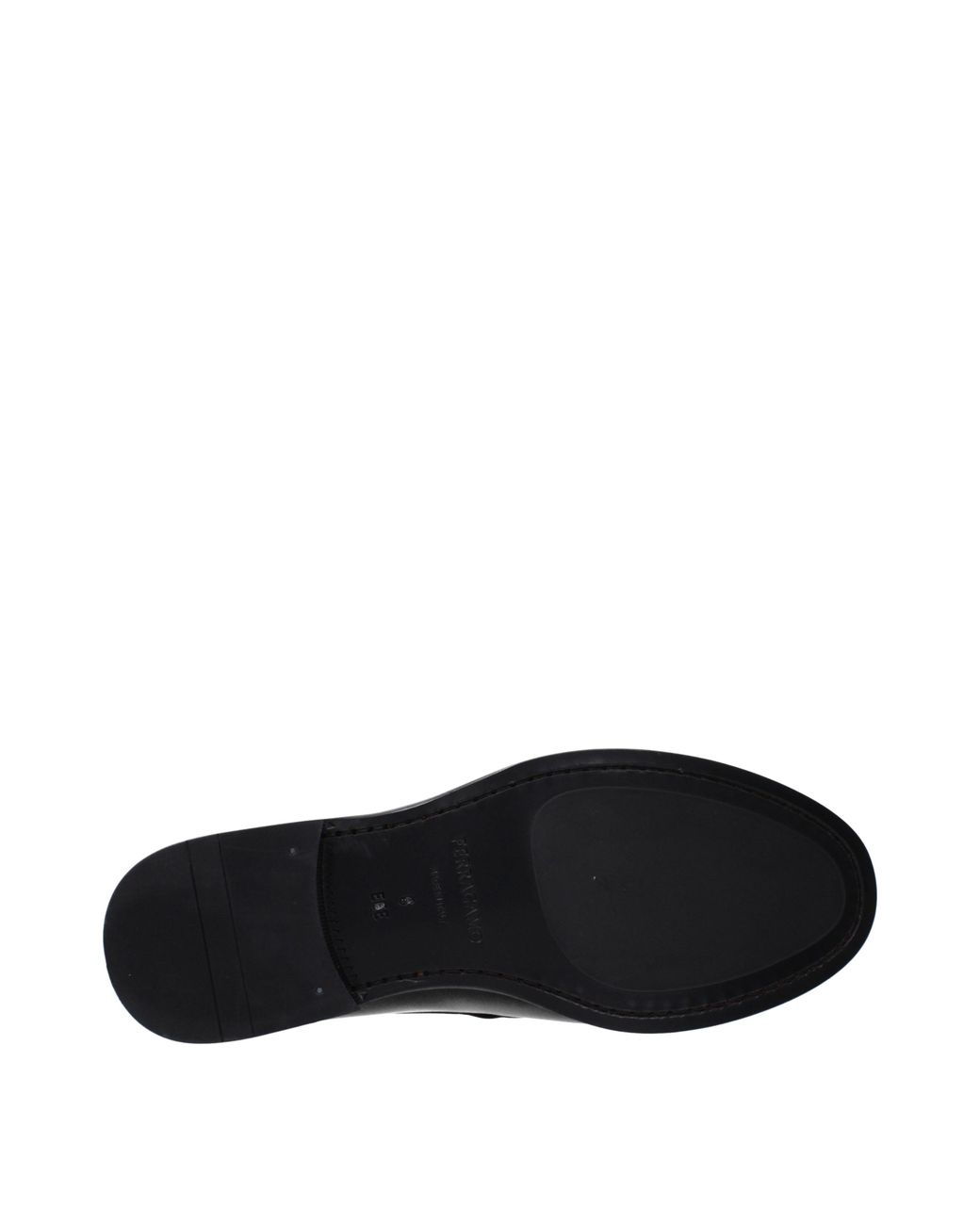 Ferragamo Black Mocassini Fort Uomo Pelle Nero