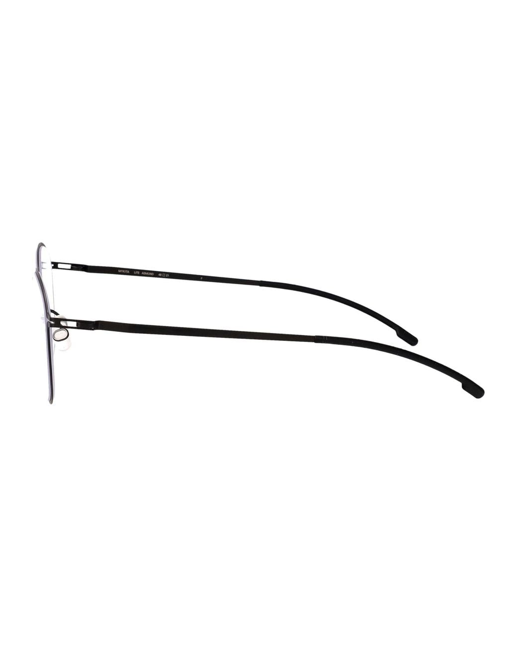 Mykita Black Metal Glasses