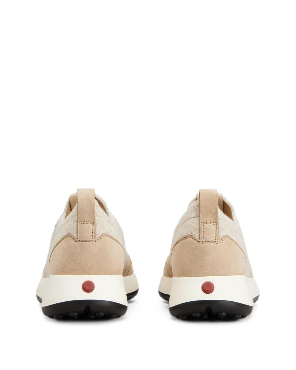 Tod's White Dot Socks Knitted Sneakers