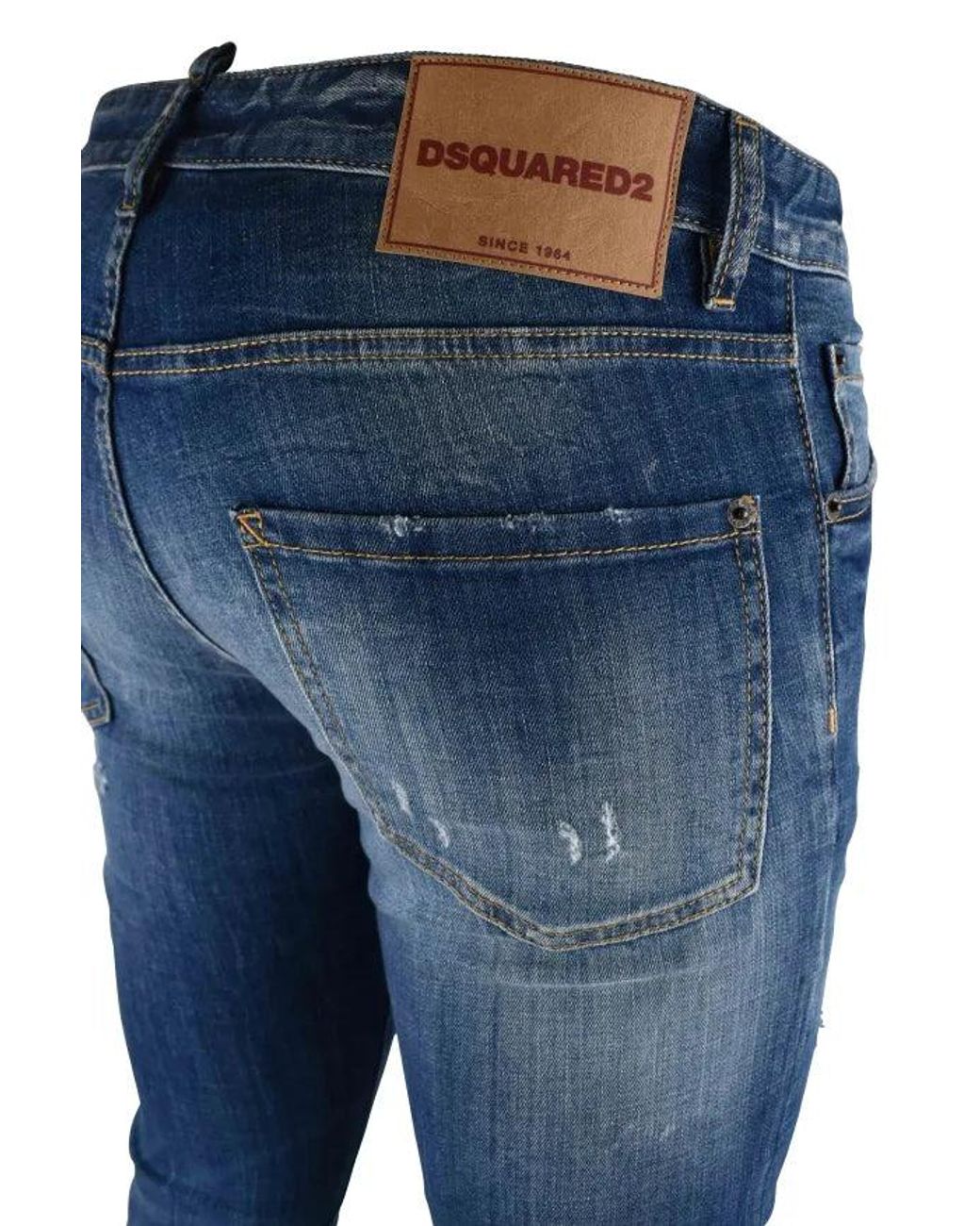 DSquared² Blue Teddy Jean