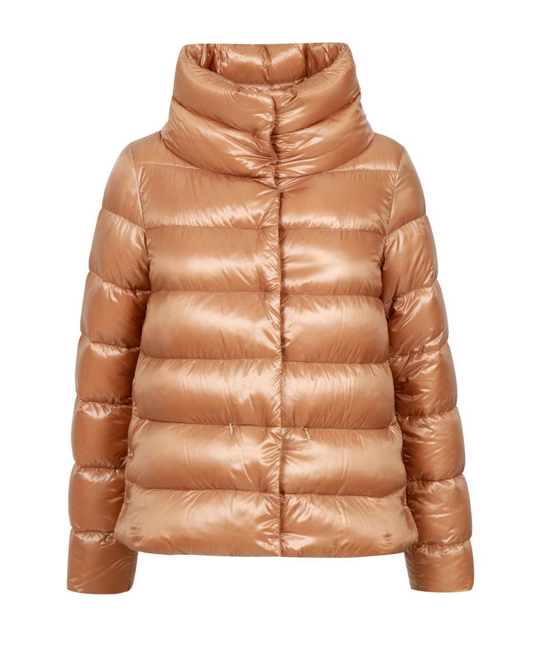 Herno Coats Kameel in het Brown