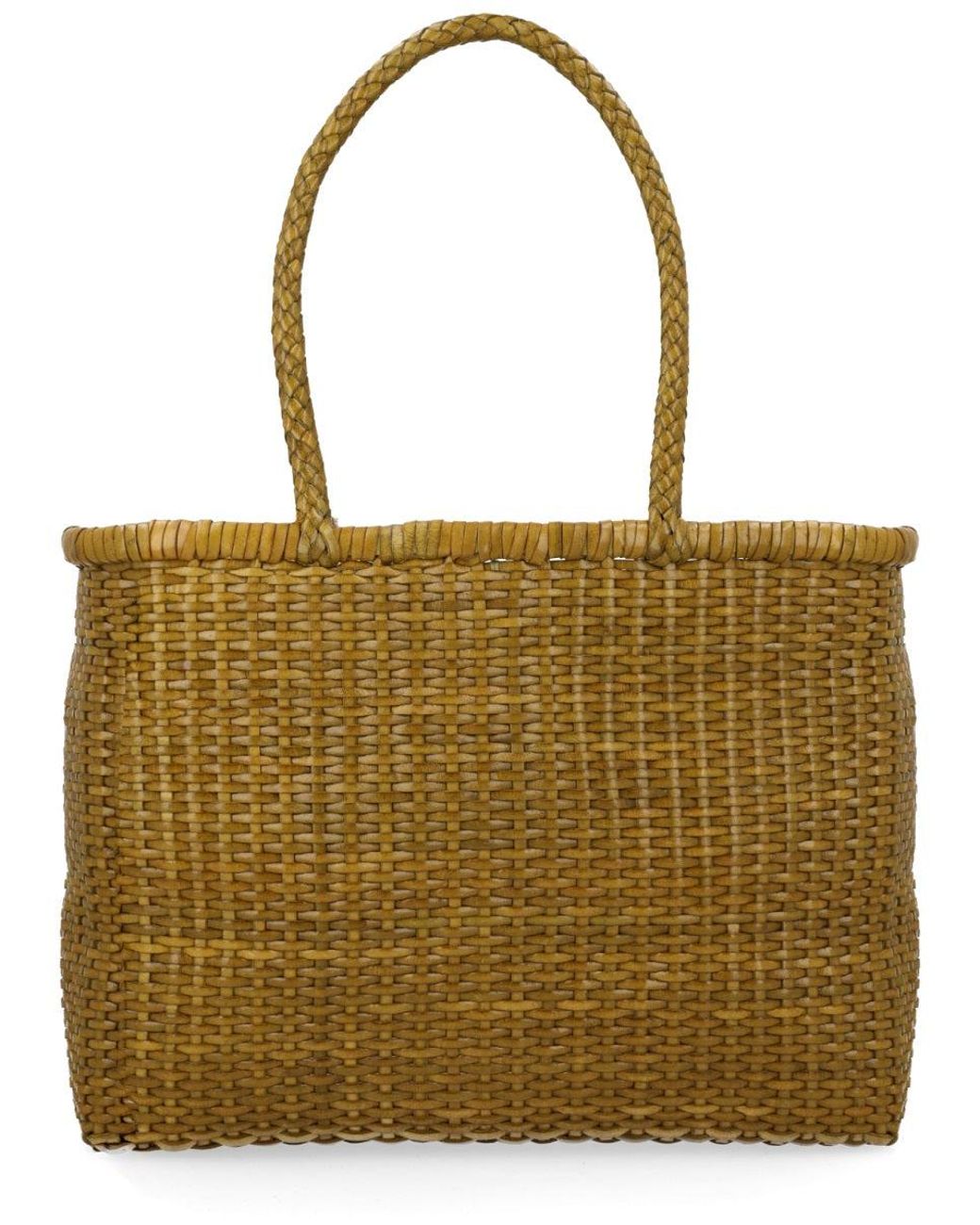 Dragon Diffusion Green Borsa "B Weave" Large