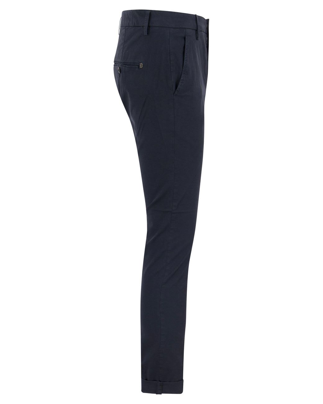 Dondup Blue Gaubert Slim Fit Trousers