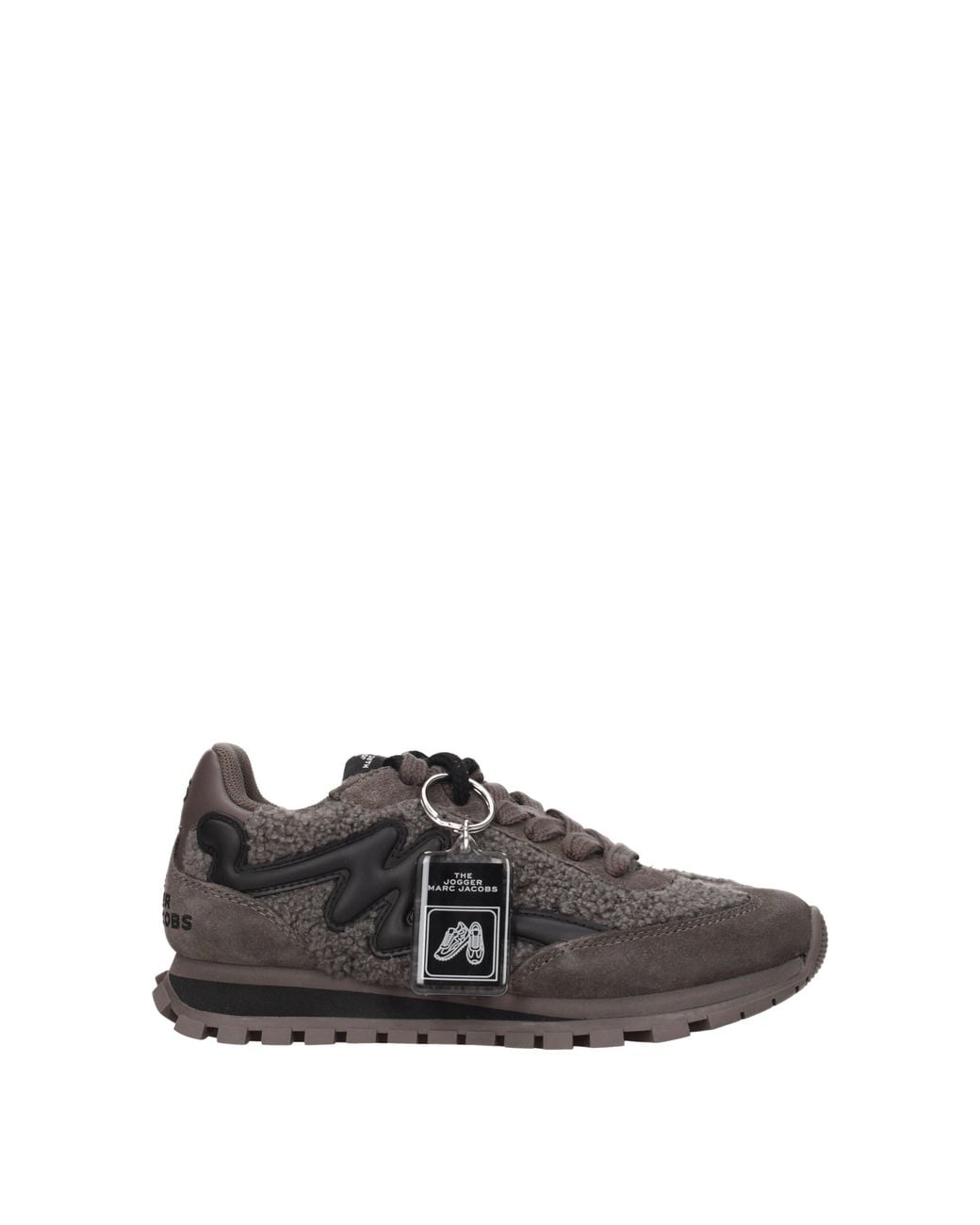 Marc Jacobs Gray Sneakers Donna Pelliccia Grigio